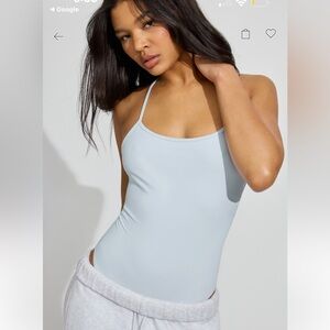 Garage Soft Active cross back Blue Bodysuit